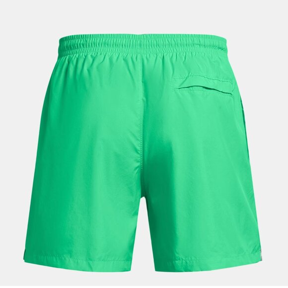Under Armour Men's Icon Volley 5.5" Shorts, Vapor Green/White, Medium, NWT ✨ - Picture 3 of 4